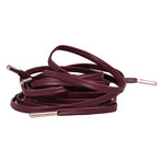 Leather Sneaker Laces // Burgundy