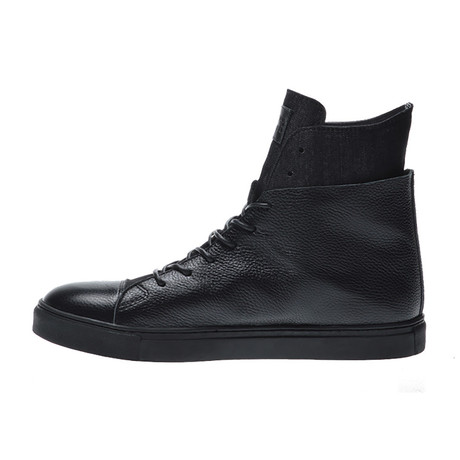 OTOKO High Top Sneaker // Black (US: 8)