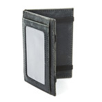 Phillip Flip Wallet // Black