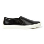 Sneaker Slip-On // Black Heavy Distressed (US: 7)