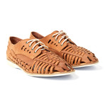 Derby Huarache // Cognac Distressed Leather (US: 10)