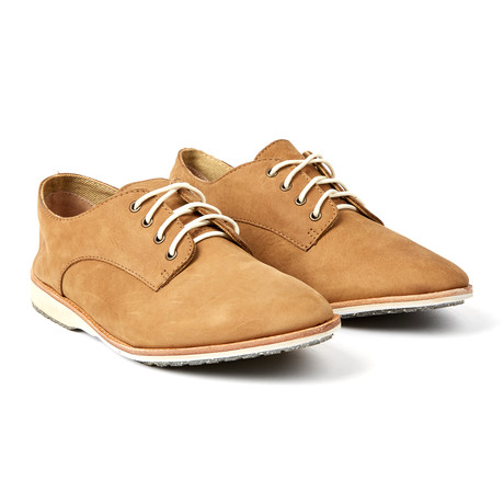Derby // Tan Distressed Leather (US: 7)