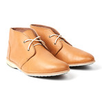 Distressed Leather Chukka // Cognac (US: 10)