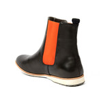 Chelsea Boot // Black + Orange (US: 11)