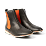 Chelsea Boot // Black + Orange (US: 11)