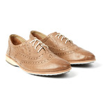 Heavy Distressed Brogue // Taupe (US: 11)