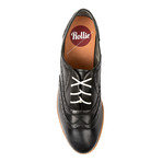 Leather Brogue // Black (US: 11)