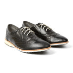 Leather Brogue // Black (US: 11)