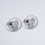 George Circled Cufflinks