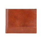 Stitched Leather Wallet // Caramel 2