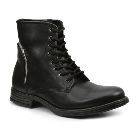 Truant Rear Zipper Boot // Black (US: 7)