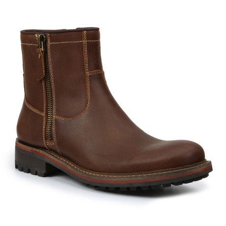 Geffin Zipper Boot // Tan (US: 7)