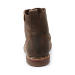 Fane 6-Eye Captoe Boot // Brown + Yellow (US: 9)