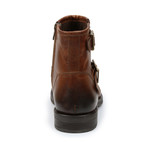 Brutal Double Strap Boot // Dark Tan (US: 7)