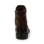 Brisk Cap Toe Zipper Boot // Brown (US: 7)