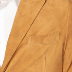 Mattarazi Uomo // Suede Jacket // Camel (S)