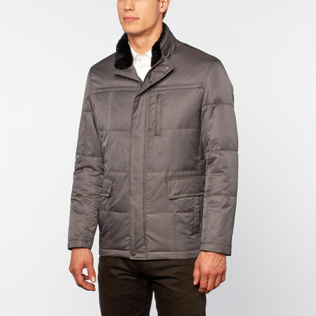 Mattarazi Uomo // Fonzi Casual Jacket // Grey (S)