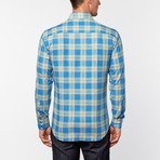Anel Button-Up // Blue Madras Plaid (S)