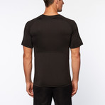 Performance Crew Neck Short Sleeve Tee // Black (S)