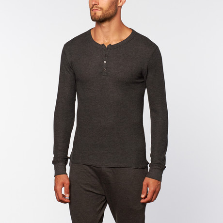 Thermal Henley // Charcoal (S)