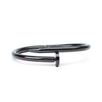 Iskenderun Nail Stainless Steel Bracelet // Black