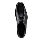 Alito Wingtip Derby // Black (US: 7)