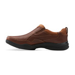 Wave.Post Slip On // Brown Leather (US: 7)