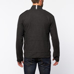 Silver Lining // Carline Wool Field Coat // Grey (S)