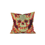 Geo Skull Throw Pillow (18" x 18")