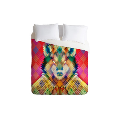 Corporate Wolf Duvet Cover (Twin)