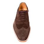 Suede Brogue // Coffee Brown (Euro: 42)