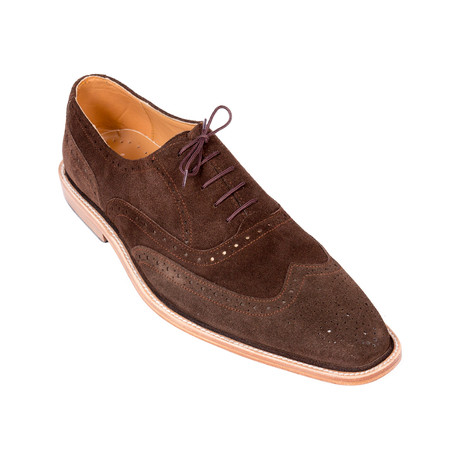 Suede Brogue // Coffee Brown (Euro: 41)