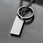 USB Drive Necklace (Black)