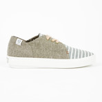 Emmin Derby Sneaker // Khaki Stripe (US: 8)