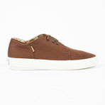 Emmin Derby Sneaker // Brown Twill (US: 8)
