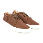 Emmin Derby Sneaker // Brown Twill (US: 8)