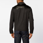 Button-Through Pocket Jacket // Charcoal (M)