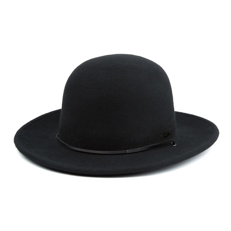 Charlie Full Brim Hat // Black (S)