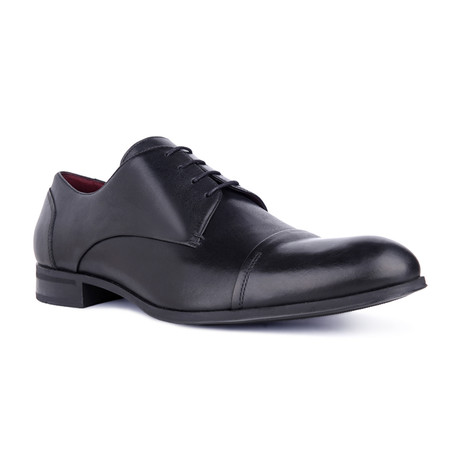 Ivo Cap-Toe Derby // Black (Euro: 39)