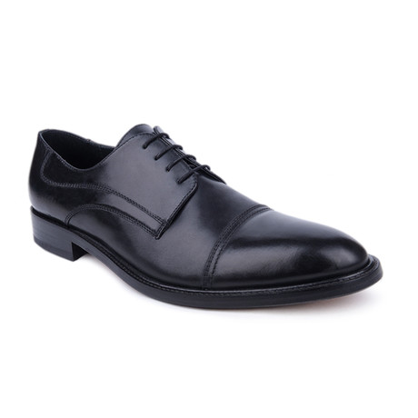 Cap-Toe Derby // Black (Euro: 39)