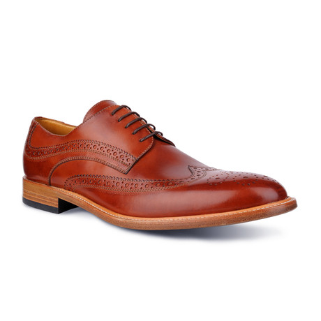 Medallion Toe Brogue // Cognac (Euro: 39)