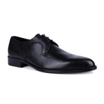 Perforated Wingtip Derby // Black (Euro: 45)