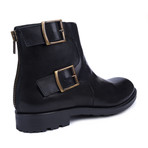 Double Strap Ankle Boot // Black (Euro: 39)