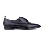 Narni Pointed Toe Oxford // Black (Euro: 39)