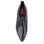 Narni Pointed Toe Oxford // Black (Euro: 39)