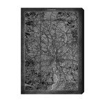 London Map Vertical (20"L x 30"H)