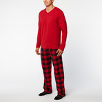 Buffalo Plaid Lounge Set // Machintosh Buffalo Plaid (M)