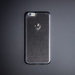 Masters Club // Ferrari GT Carbon Hard Case // Black (iPhone 6/6s)