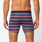 Cotton Boxer Briefs // Machintosh Stripe (L)