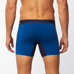 Cotton Boxer Briefs // Braeburn Blue (S)